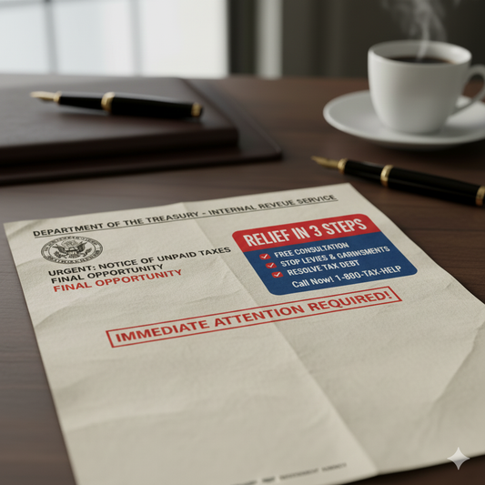 Free 15-Minute Tax Relief Assessment