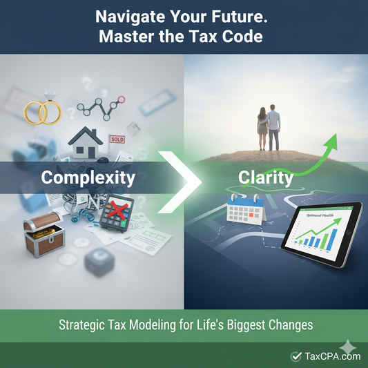 Major Life Event Tax Modeling & Strategy Session