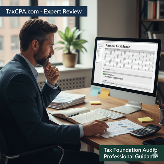 Tax Foundation Audit: Startup & Self-Employed Review